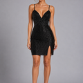 Midnight Glam Sequin Mini Dress