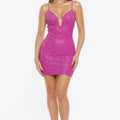 Sequin homecoming dress