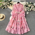 Casual  Pink dress