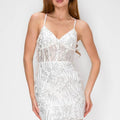 Lola’s Crystal  Sequin Homecoming Dress